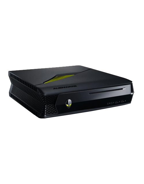 Alienware X51 with Intel Core i3 processor, NVIDIA GTX 745 graphics, and 8GB memory.